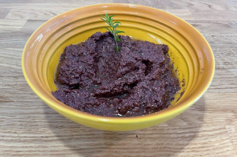 Schwarze Tapenade