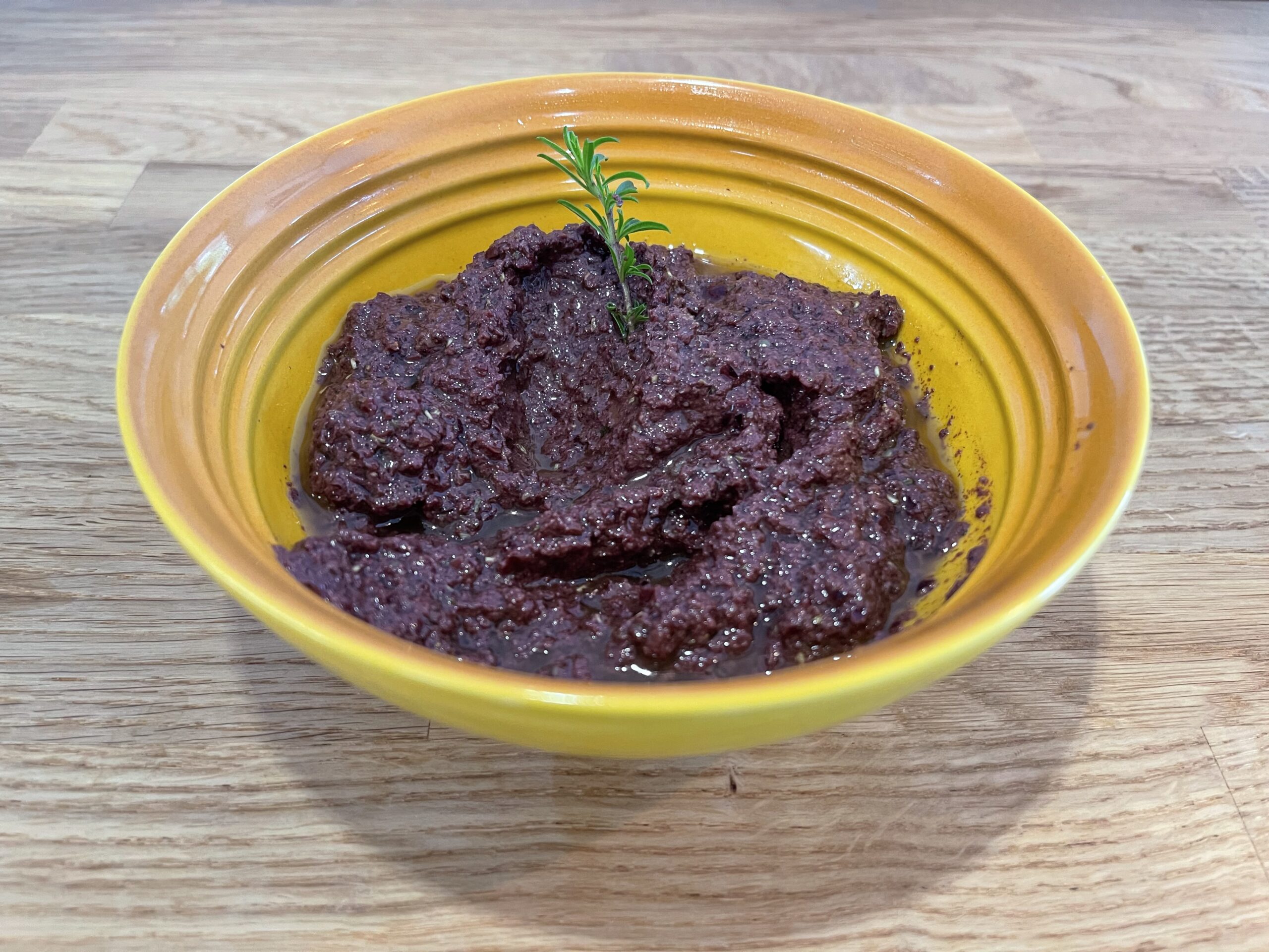 Schwarze Tapenade