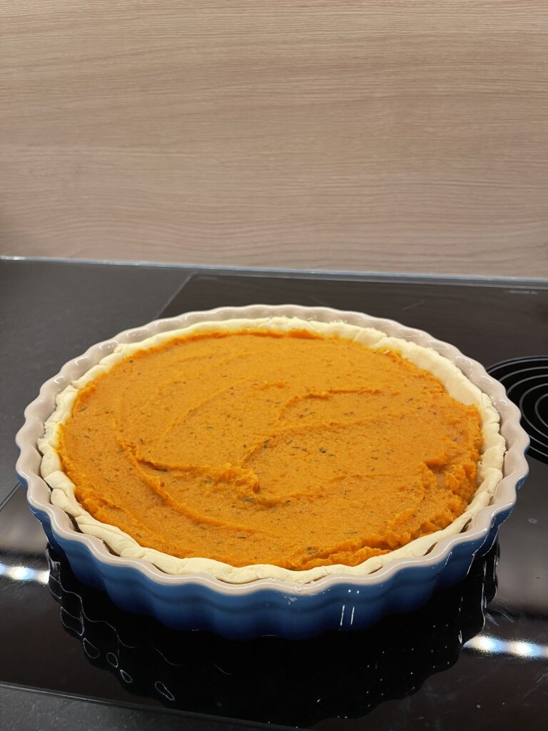 Glutenfreie Süßkartoffel-Tarte