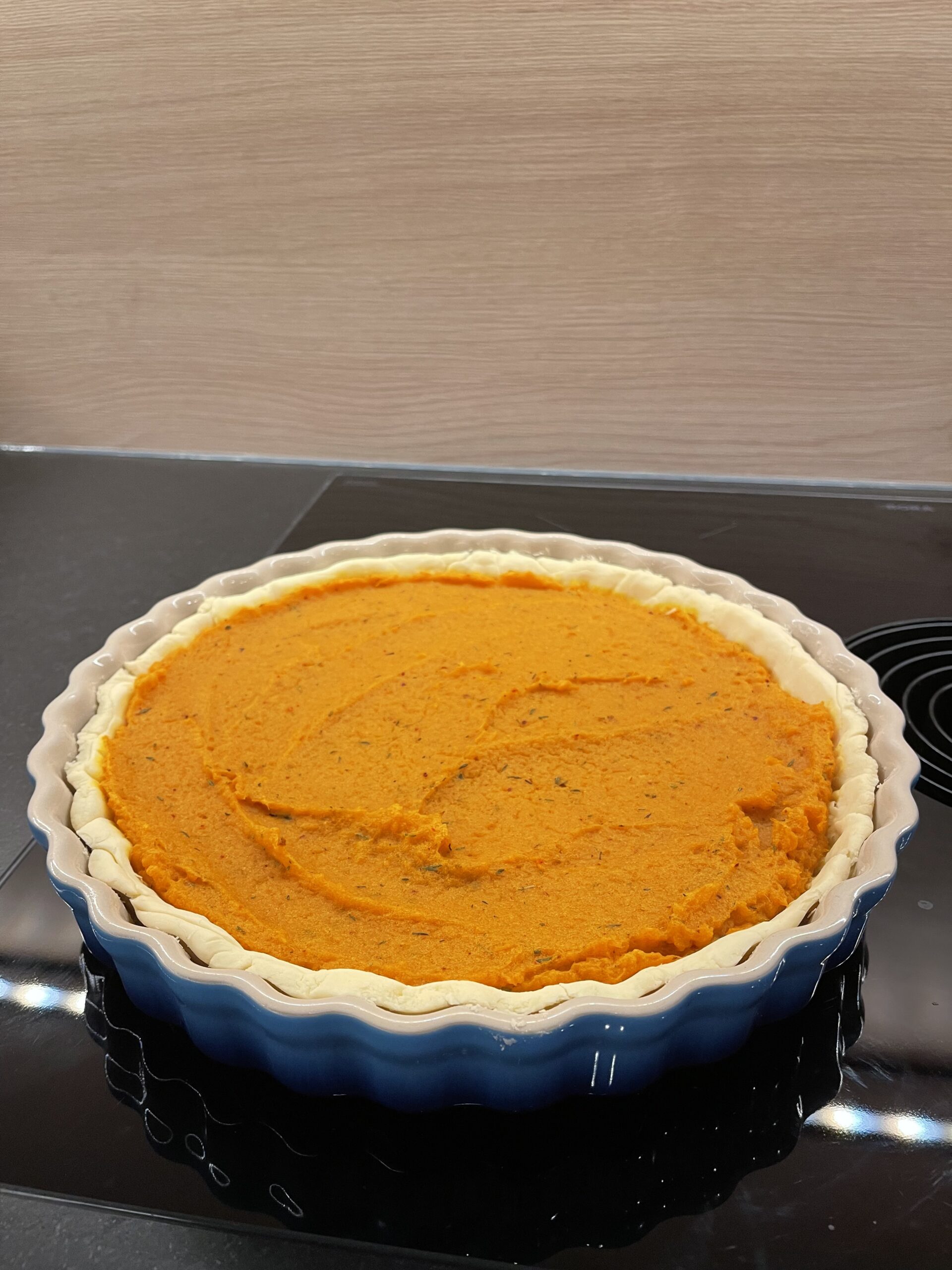 NFL Thanksgiving Fan Food: Süßkartoffel-Tarte