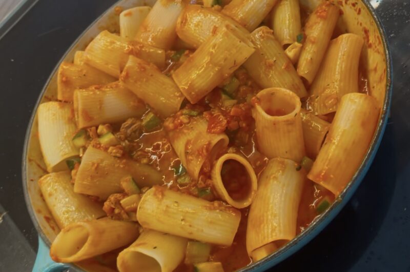 Paccheri al tonno