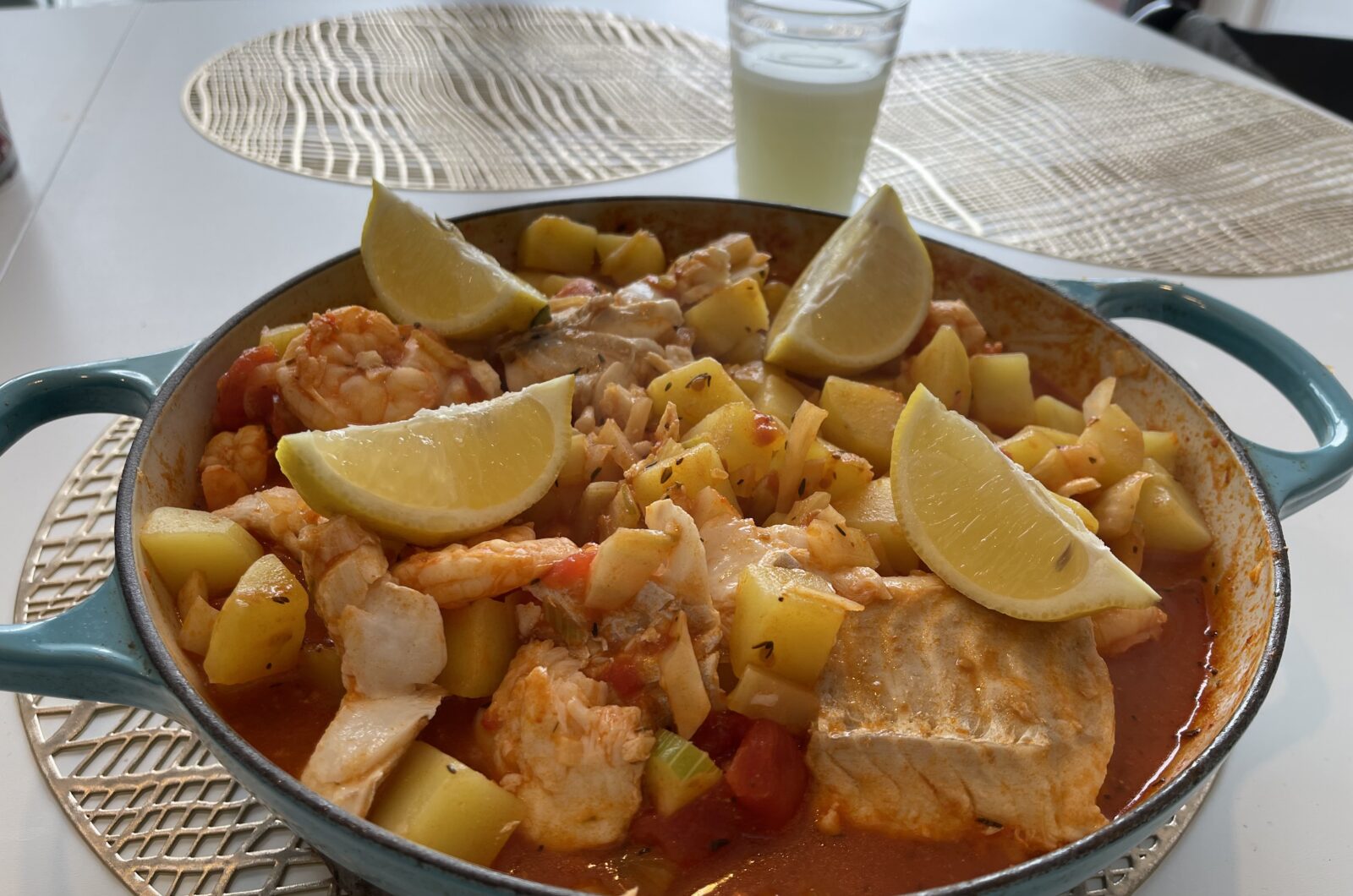 Einfache Bouillabaisse