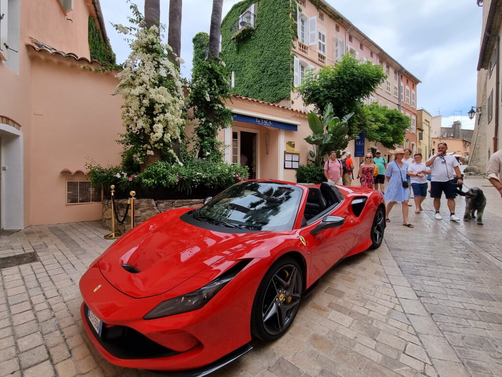 Ferrari in St. Tropez