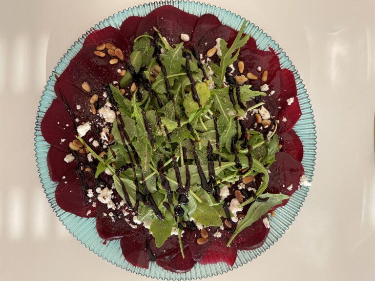 Rote Bete Carpaccio