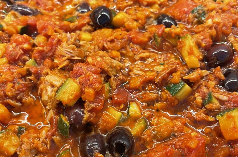 Fusilli al Tonno e Zucchine