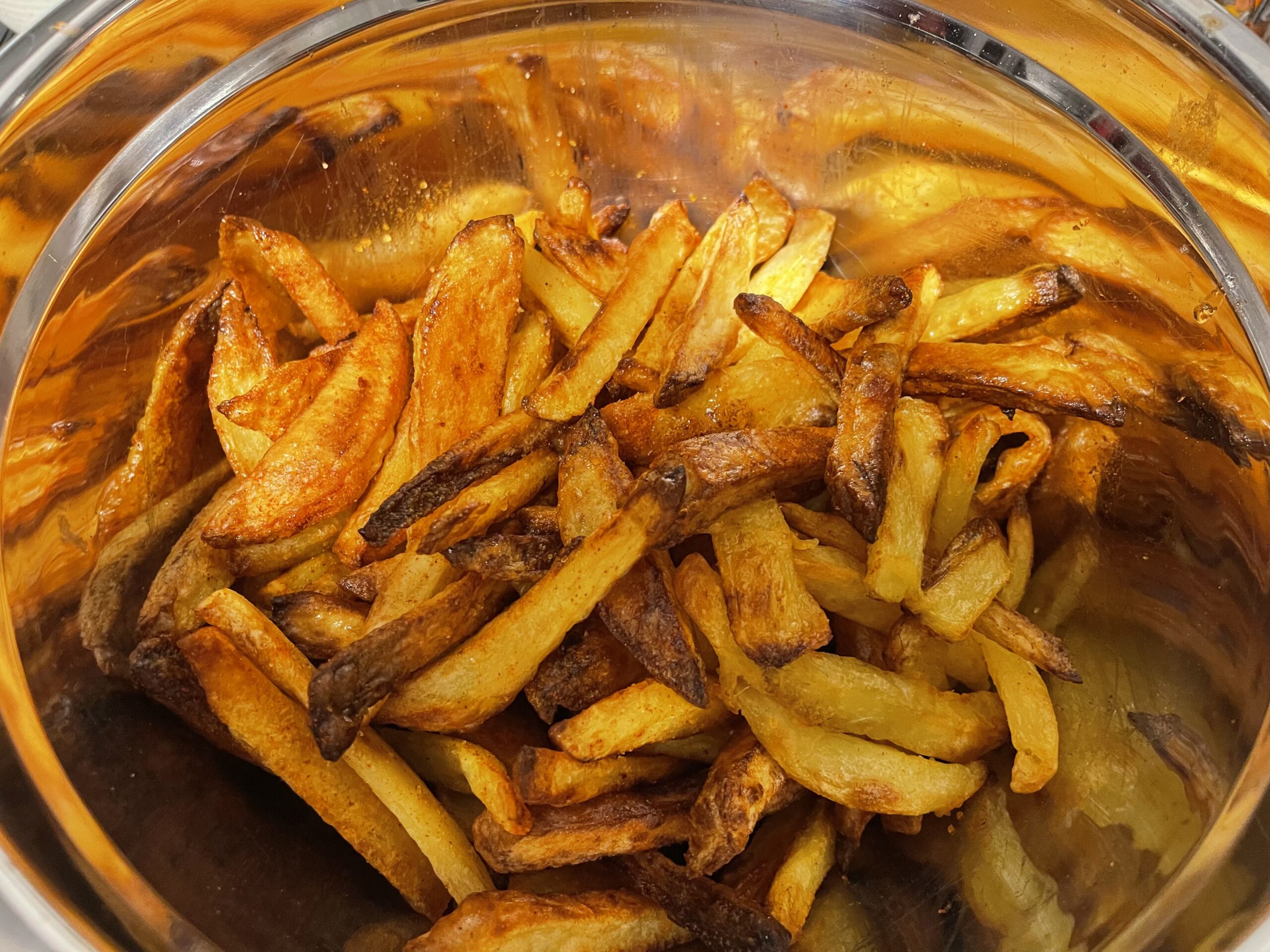 Pommes frites aus dem Backofen