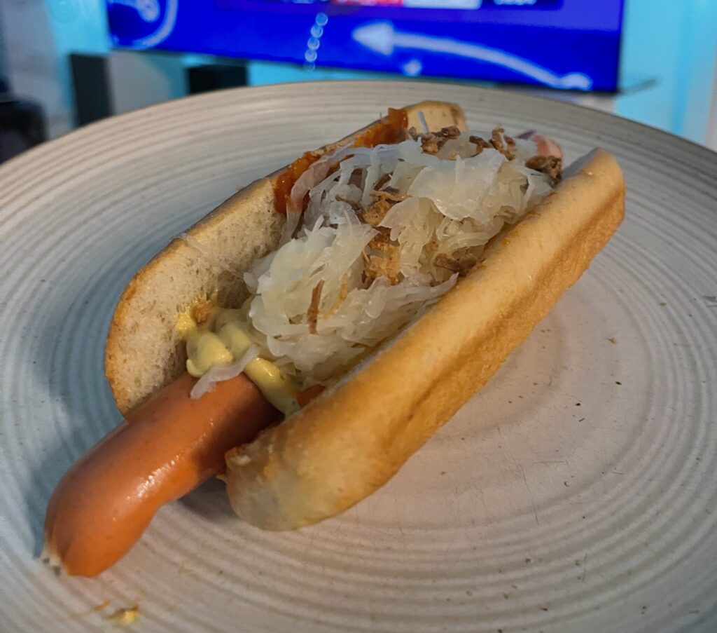 New York Style Hotdog beim Couchgating