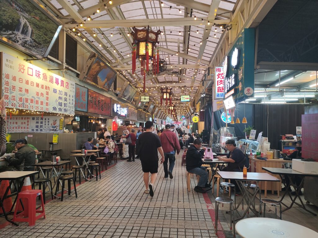 Streetfood Market in Taipeh