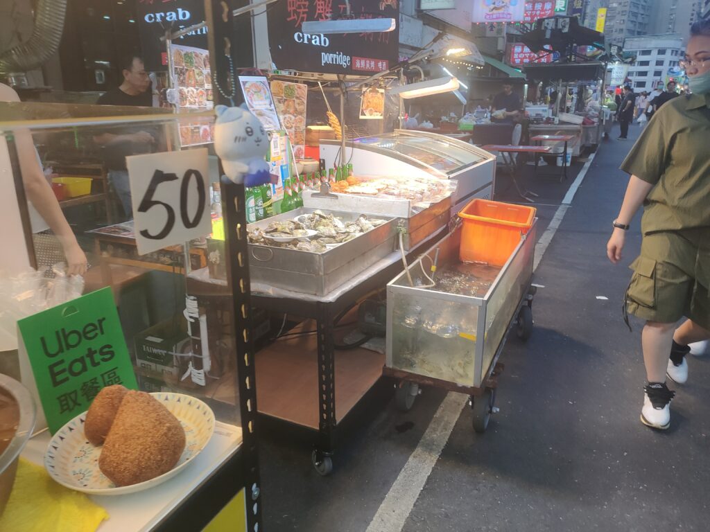 Marktstand in Taipeh