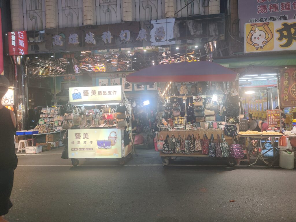 Streetfood Markt in Taipeh