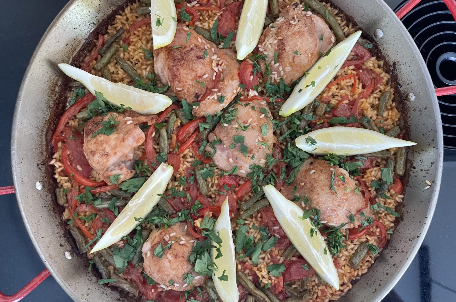 Paella vom Gasgrill