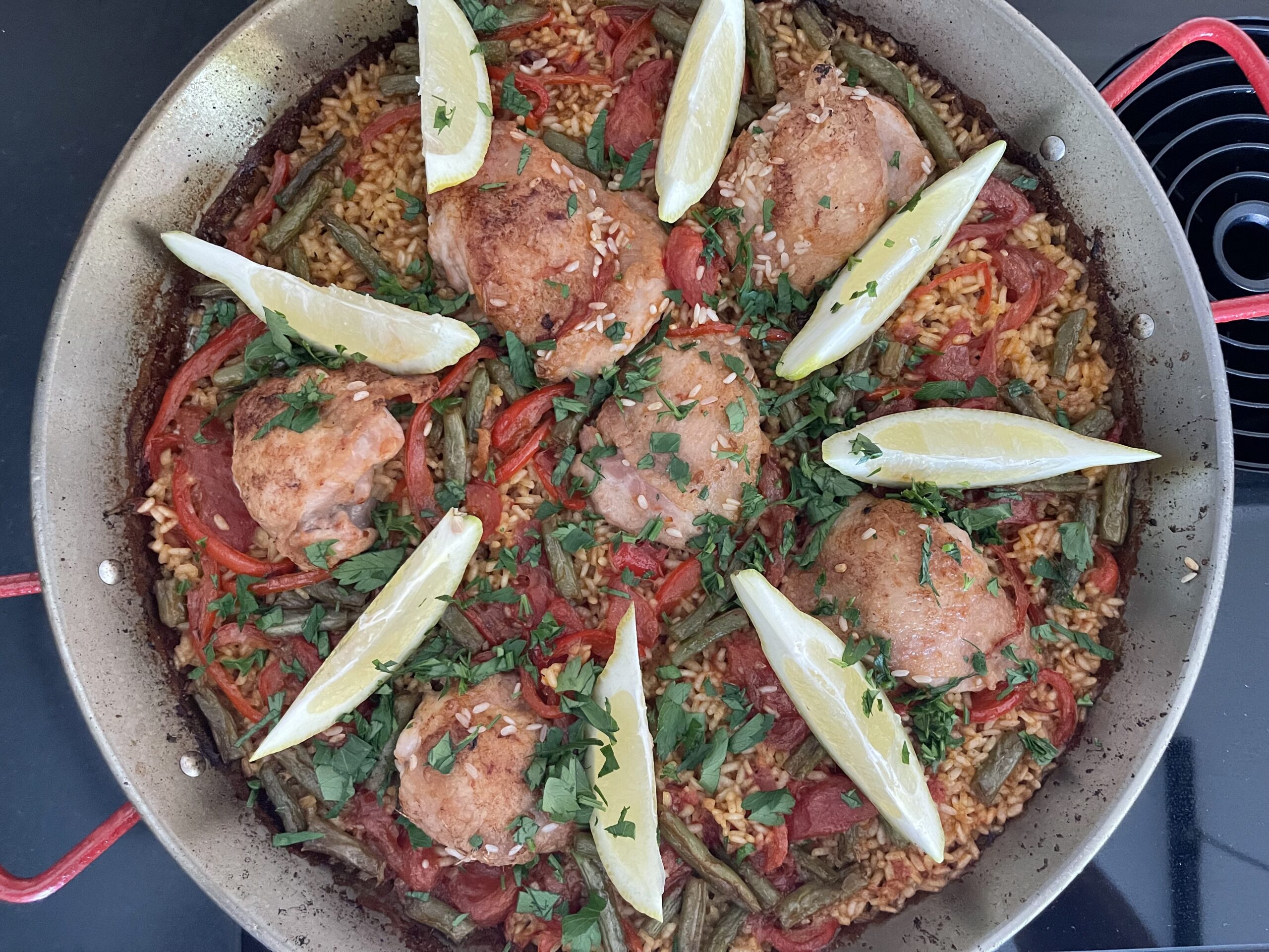 Paella vom Gasgrill